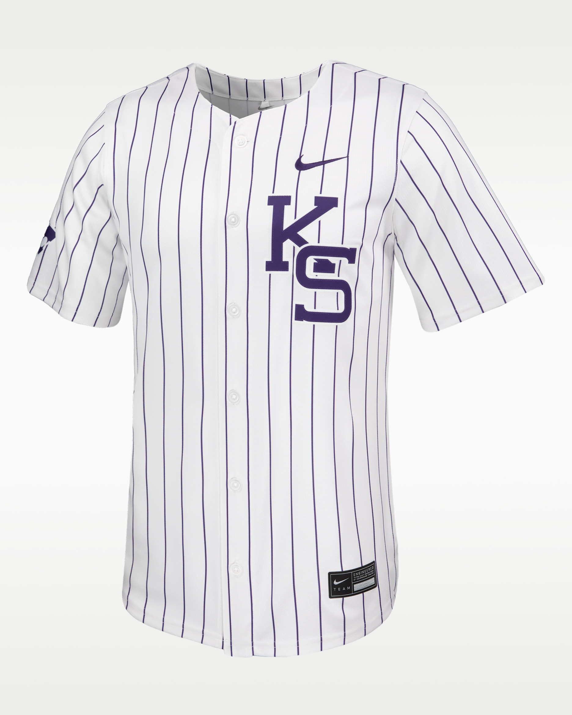 Kansas State Pinstripe Men's Nike Dri-FIT College Limited Baseball